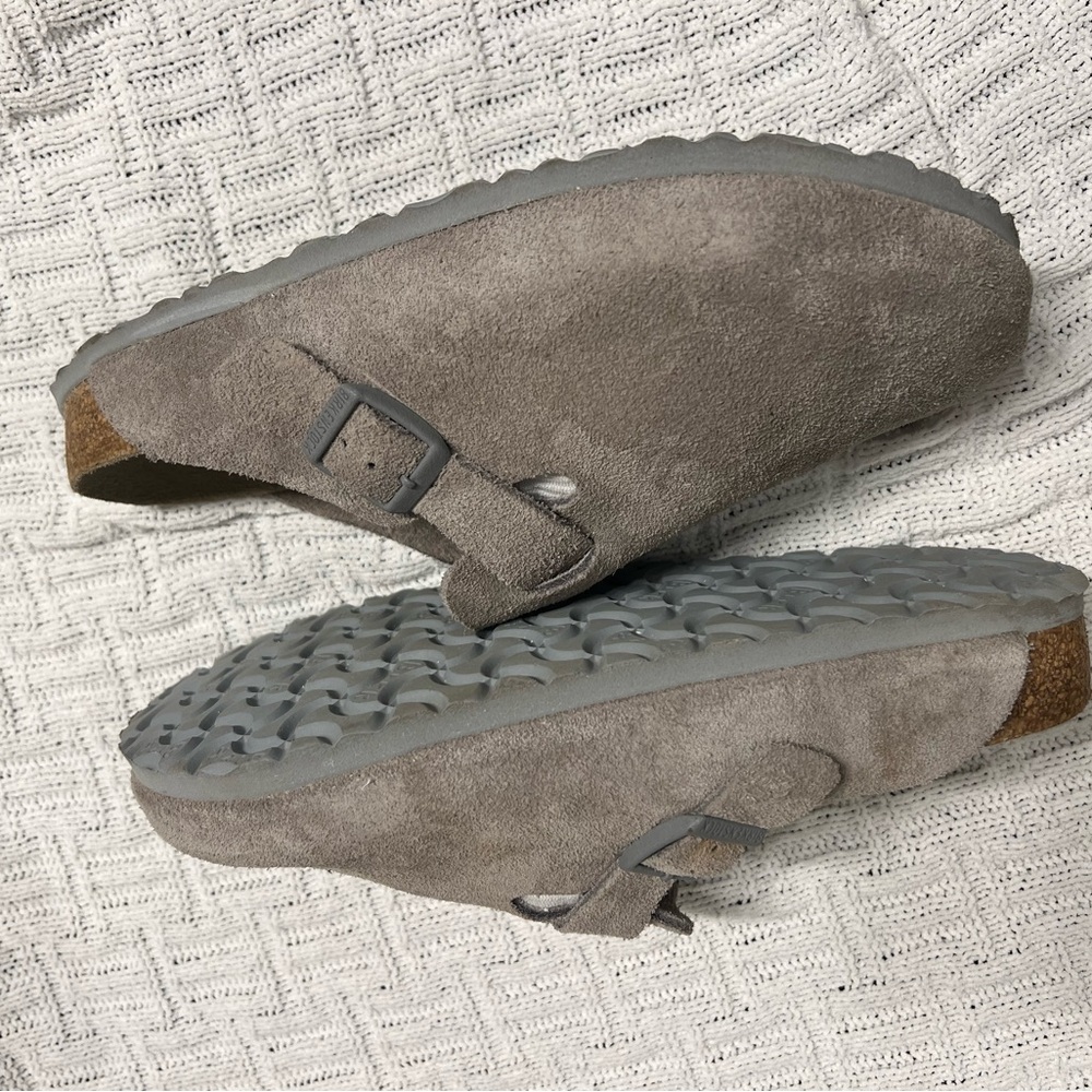 Birkenstock Boston slip-ons soft footbed 40 - Taupe/grey - Picture 7 of 7